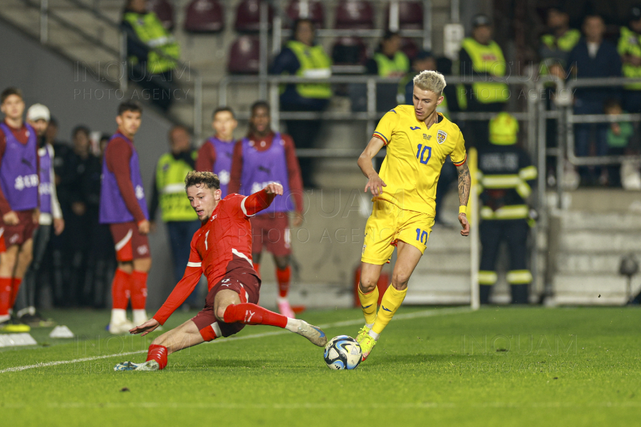 BUCURESTI - FOTBAL - U21 - ROMANIA - ELVETIA - 15 OCT 2024