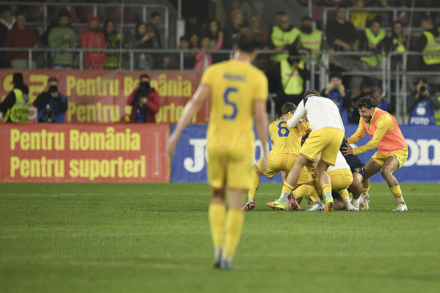 BUCURESTI - FOTBAL - U21 - ROMANIA - ELVETIA - 15 OCT 2024