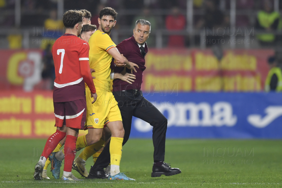 BUCURESTI - FOTBAL - U21 - ROMANIA - ELVETIA - 15 OCT 2024