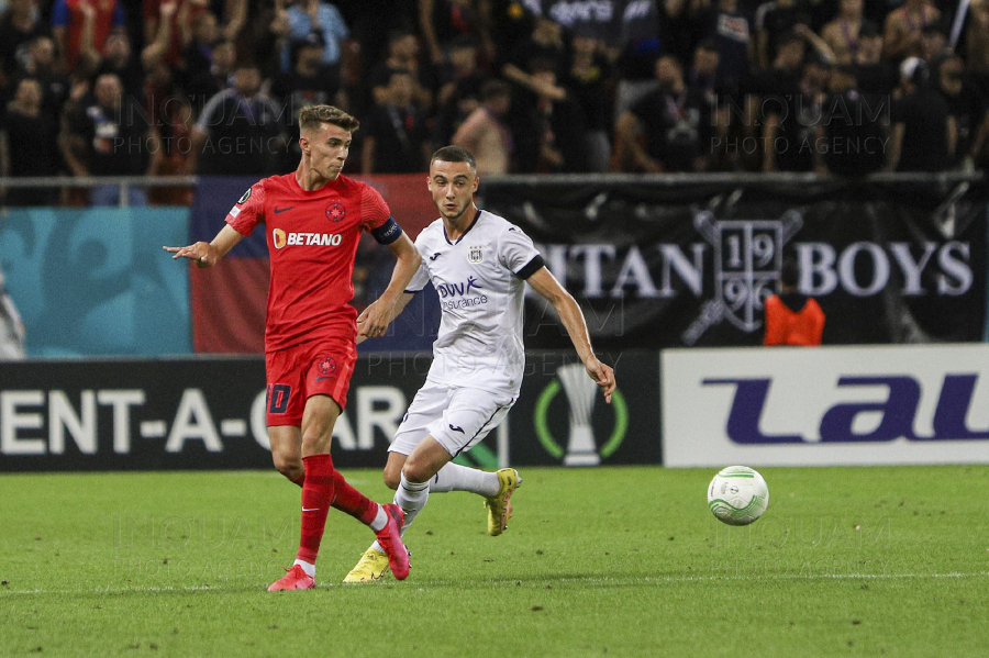 BUCURESTI - FOTBAL - UEFA CONFERENCE LEAGUE - FC FCSB  - RSC ANDERLECHT - 15 SEP 2022