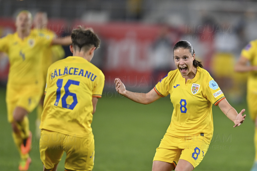 BUCURESTI - FOTBAL FEMININ - EUROPEAN WOMENS CHAMPIONSHIP - ROMANIA - POLONIA - 25 OCT 2024