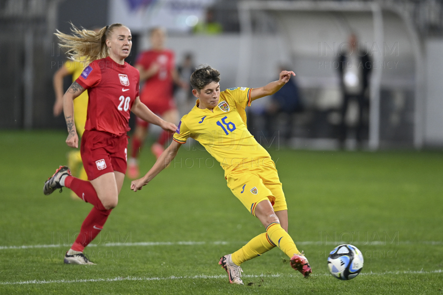 BUCURESTI - FOTBAL FEMININ - EUROPEAN WOMENS CHAMPIONSHIP - ROMANIA - POLONIA - 25 OCT 2024