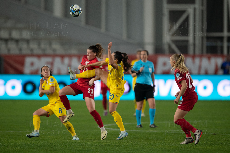 BUCURESTI - FOTBAL FEMININ - EUROPEAN WOMENS CHAMPIONSHIP - ROMANIA - POLONIA - 25 OCT 2024