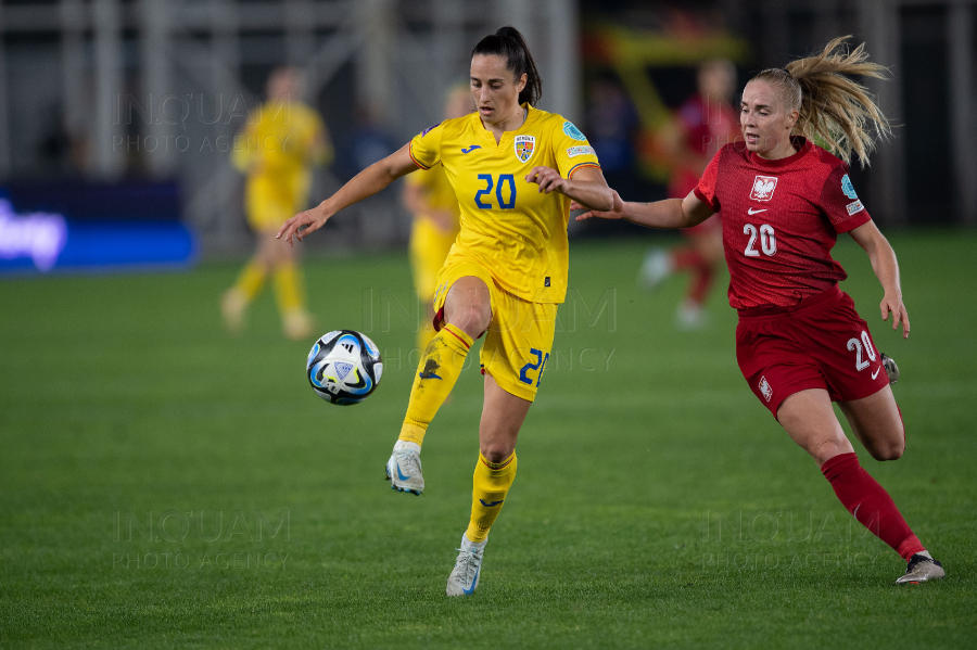 BUCURESTI - FOTBAL FEMININ - EUROPEAN WOMENS CHAMPIONSHIP - ROMANIA - POLONIA - 25 OCT 2024