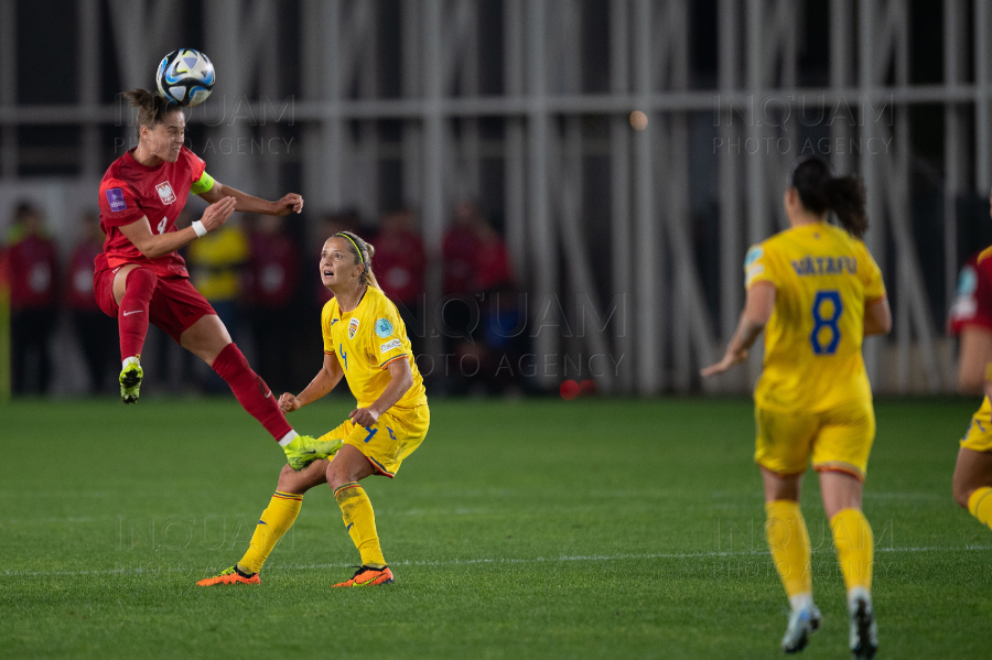 BUCURESTI - FOTBAL FEMININ - EUROPEAN WOMENS CHAMPIONSHIP - ROMANIA - POLONIA - 25 OCT 2024