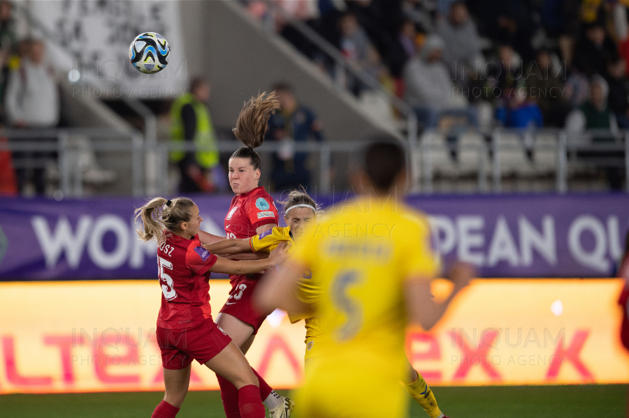 BUCURESTI - FOTBAL FEMININ - EUROPEAN WOMENS CHAMPIONSHIP - ROMANIA - POLONIA - 25 OCT 2024