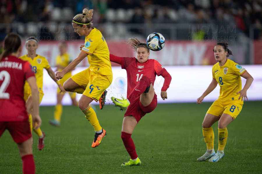 BUCURESTI - FOTBAL FEMININ - EUROPEAN WOMENS CHAMPIONSHIP - ROMANIA - POLONIA - 25 OCT 2024