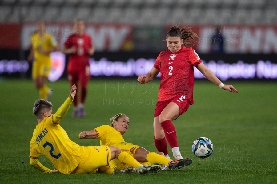 BUCURESTI - FOTBAL FEMININ - EUROPEAN WOMENS CHAMPIONSHIP - ROMANIA - POLONIA - 25 OCT 2024