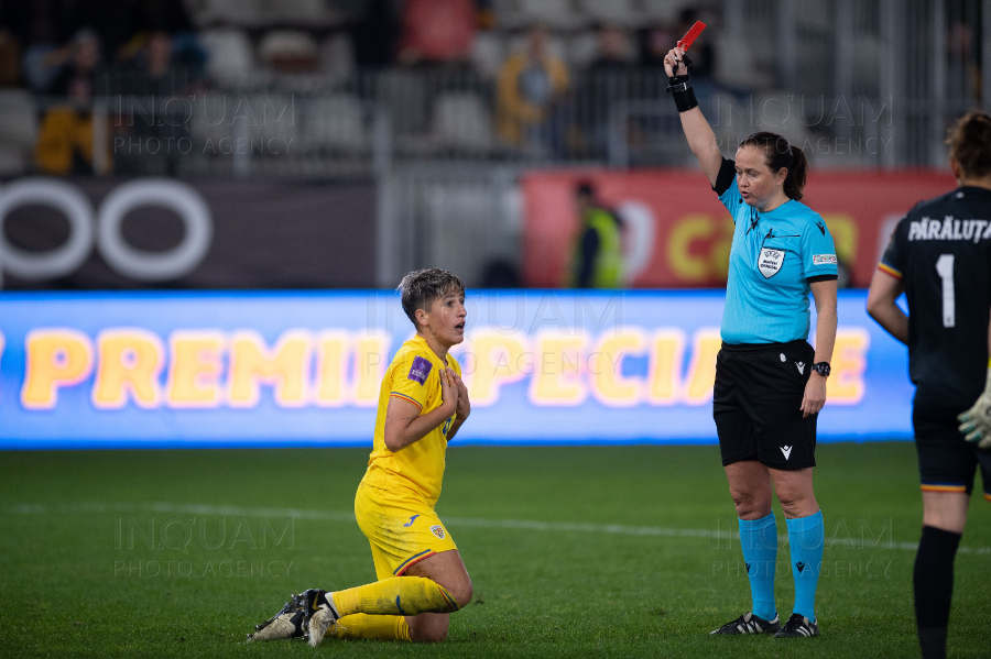 BUCURESTI - FOTBAL FEMININ - EUROPEAN WOMENS CHAMPIONSHIP - ROMANIA - POLONIA - 25 OCT 2024