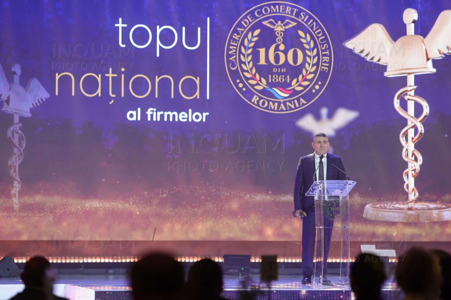 BUCURESTI - GALA TOPULUI NATIONAL AL FIRMELOR - 7 NOI 2024