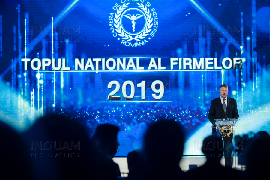 BUCURESTI - GALA TOPULUI NATIONAL AL FIRMELOR 2019