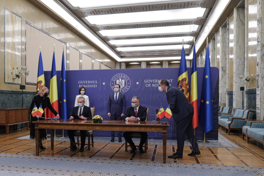 BUCURESTI - GUVERN - INTALNIRE - PRESEDINTE REPUBLICA MOLDOVA - 23 NOI 2021
