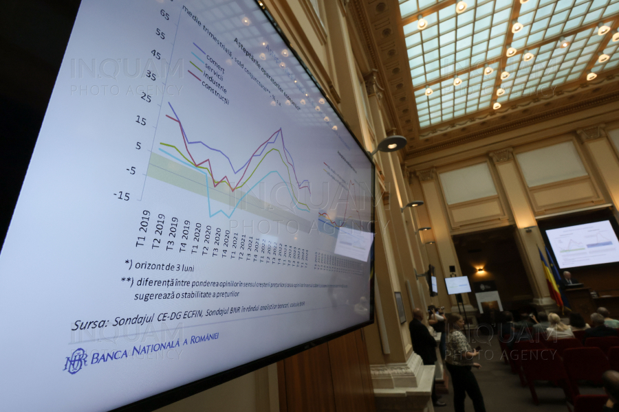 BUCURESTI - GUVERNATOR BNR - RAPORTUL TRIMESTRIAL ASUPRA INFLATIEI - 9 AUG 2024