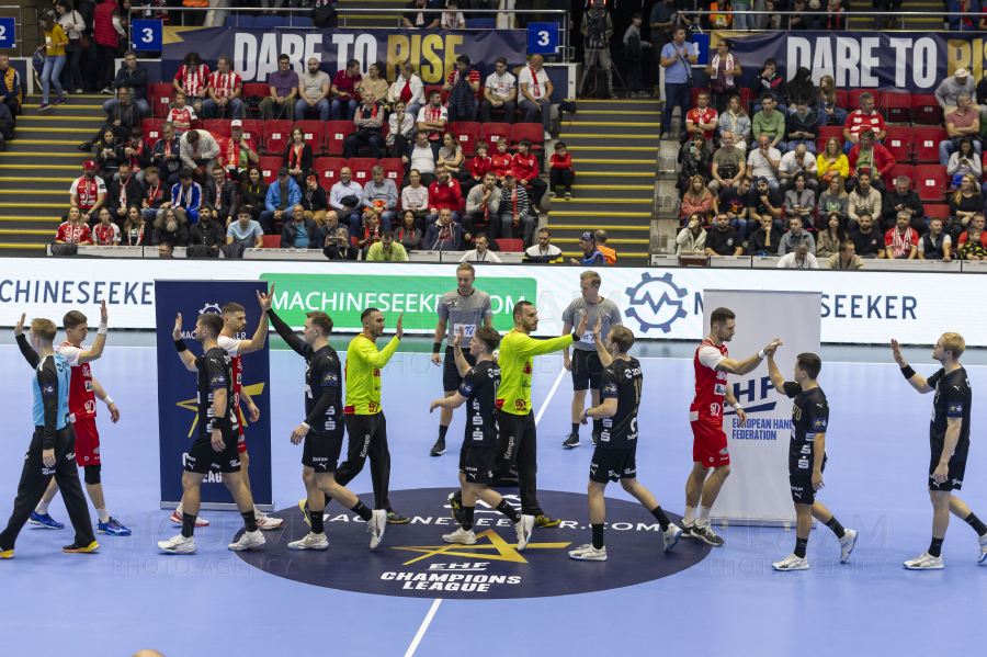 BUCURESTI - HANDBAL - MACHINESEEKER EHF CHAMPIONS LEAGUE - DINAMO-FUCHSE BERLIN - 31 OCT 2024