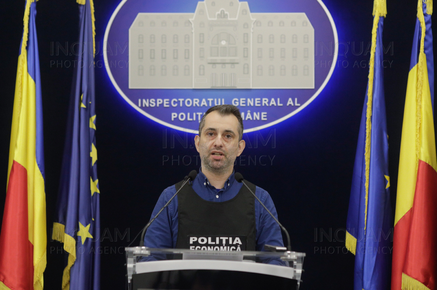 BUCURESTI - IGPR - DIRECTIA CRIMINALITATE ECONOMICA - CONFERINTA - 12 APR 2022