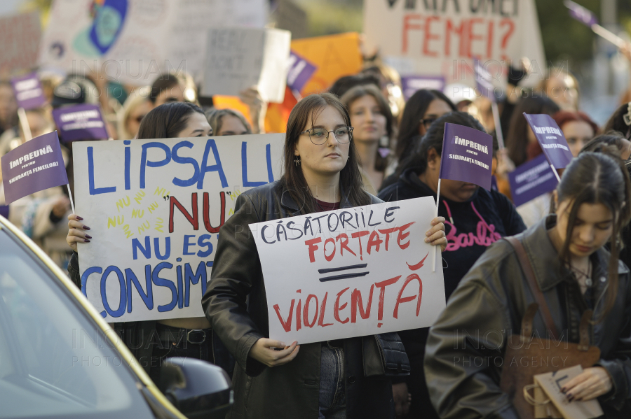 BUCURESTI - IMPREUNA PENTRU SIGURANTA FEMEILOR - MARS - 20 OCT 2024