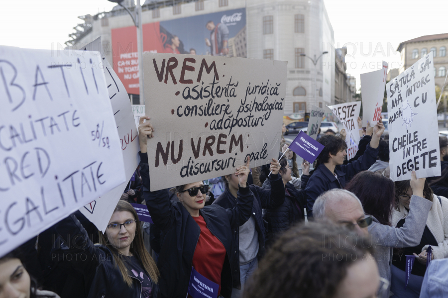 BUCURESTI - IMPREUNA PENTRU SIGURANTA FEMEILOR - MARS - 20 OCT 2024