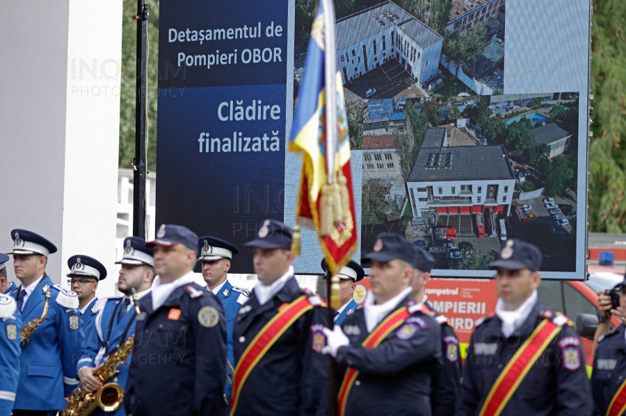 BUCURESTI - INAUGURARE SEDIU DETASAMENT POMPIERI OBOR - 12 SEP 2024