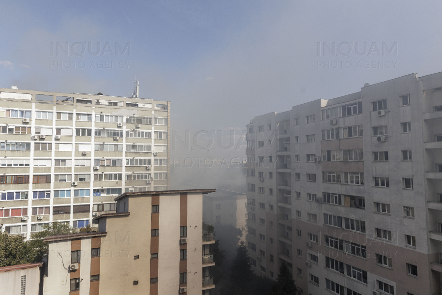 BUCURESTI - INCENDIU - BASARABIA - 25 AUG 2024