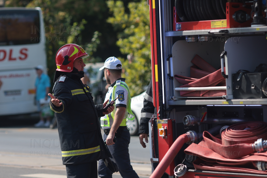 BUCURESTI - INCENDIU - BASARABIA - 25 AUG 2024