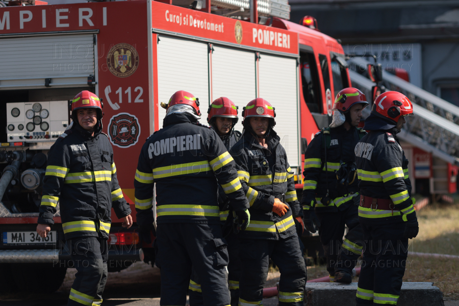 BUCURESTI - INCENDIU - BASARABIA - 25 AUG 2024