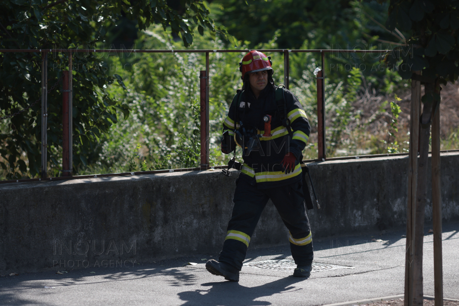 BUCURESTI - INCENDIU - BASARABIA - 25 AUG 2024