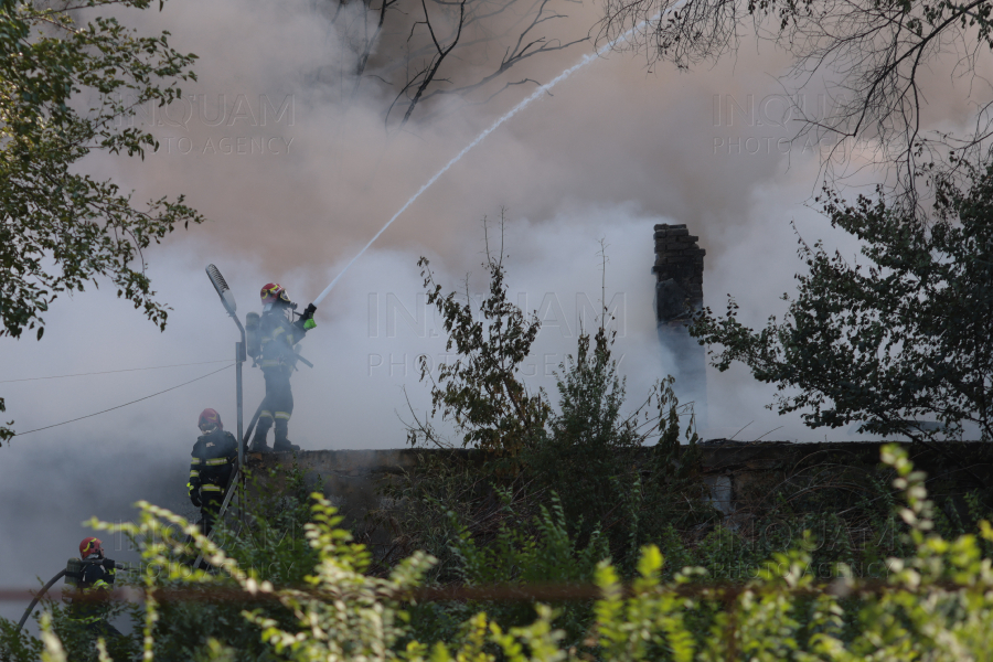 BUCURESTI - INCENDIU - BASARABIA - 25 AUG 2024