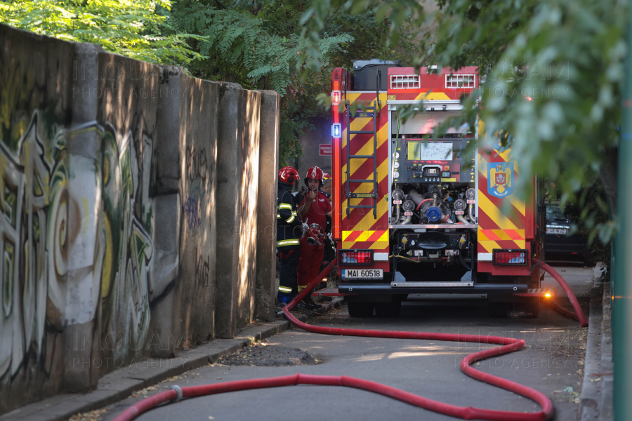 BUCURESTI - INCENDIU - BASARABIA - 25 AUG 2024