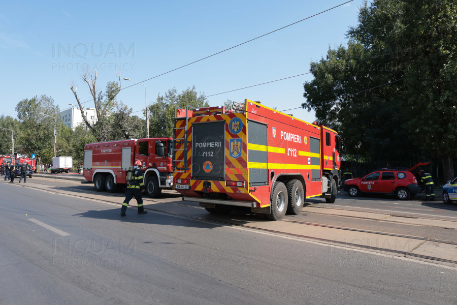 BUCURESTI - INCENDIU - BASARABIA - 25 AUG 2024