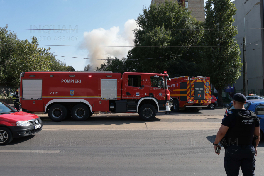 BUCURESTI - INCENDIU - BASARABIA - 25 AUG 2024