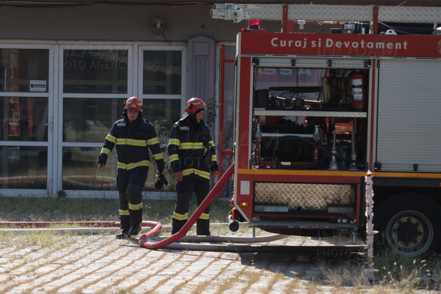 BUCURESTI - INCENDIU - BASARABIA - 25 AUG 2024