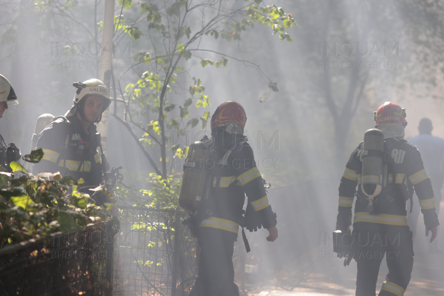 BUCURESTI - INCENDIU - BASARABIA - 25 AUG 2024