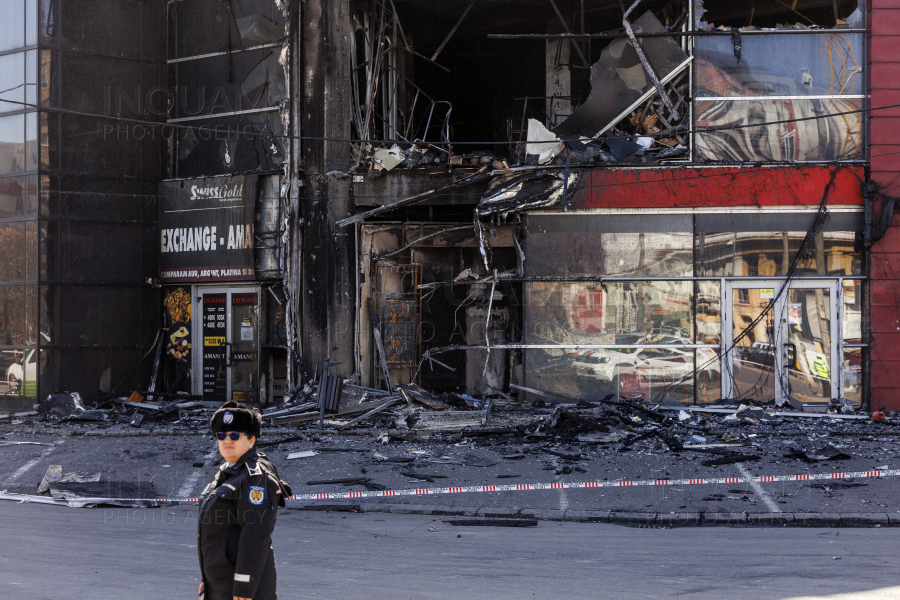 BUCURESTI - INCENDIU CENTRUL COMERCIAL PROSPER - URMARI - 23 DEC 2022