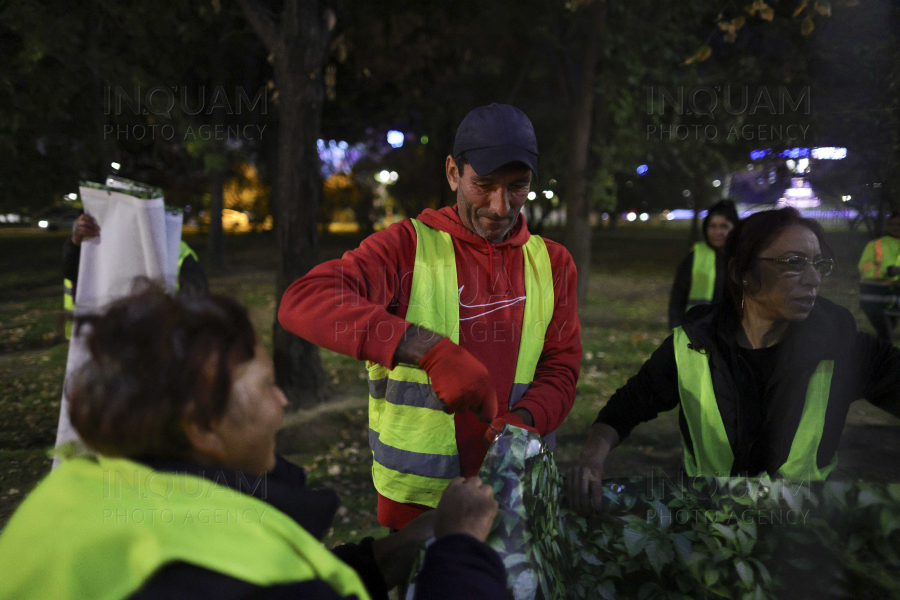 BUCURESTI - INCIDENTE - PIATA UNIRII - SANTIER PLANSEU DAMBOVITA - 14 OCT 2024