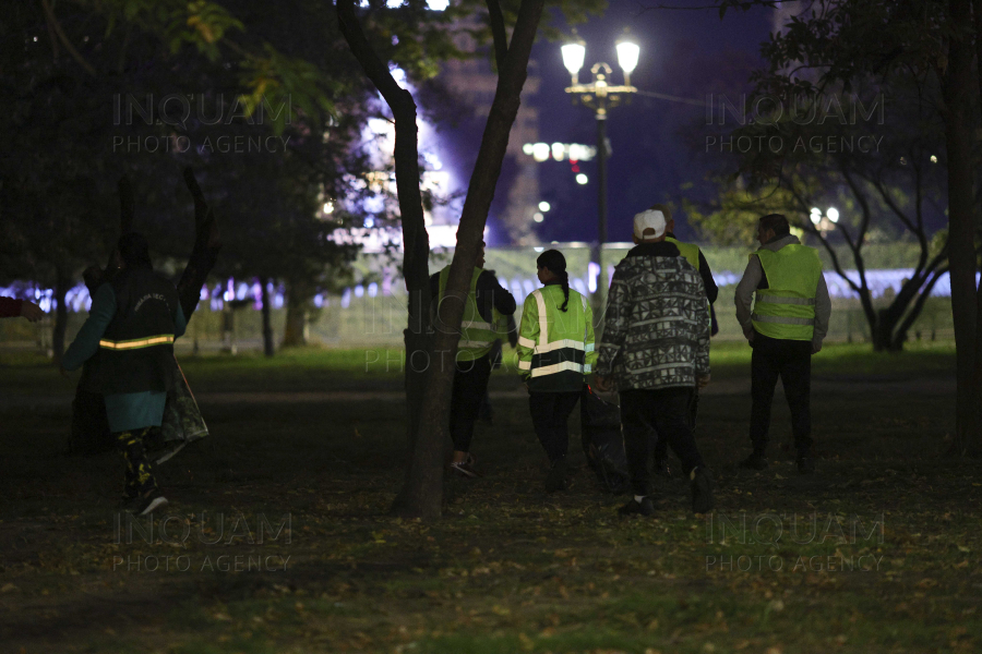 BUCURESTI - INCIDENTE - PIATA UNIRII - SANTIER PLANSEU DAMBOVITA - 14 OCT 2024