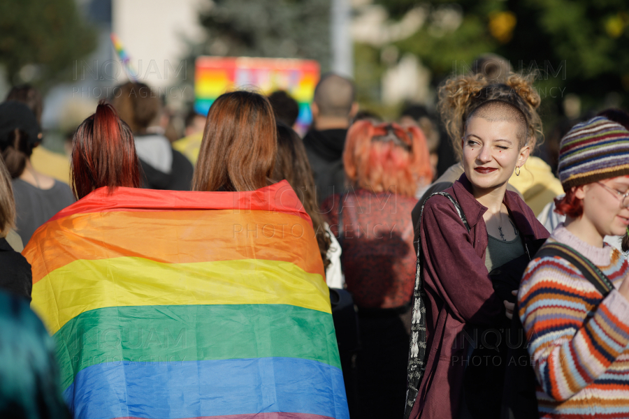 BUCURESTI - MARS DREPTURI COMUNITATEA LGBT - 15 OCT 2022