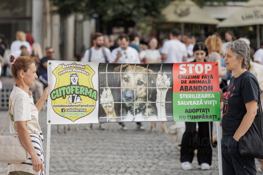 BUCURESTI - MARSUL PENTRU DREPTURILE ANIMALELOR - 21 SEP 2024