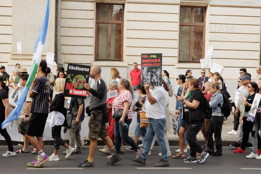 BUCURESTI - MARSUL PENTRU DREPTURILE ANIMALELOR - 21 SEP 2024