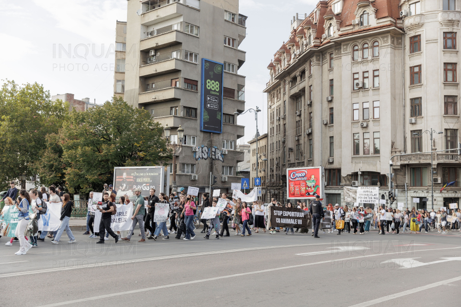 BUCURESTI - MARSUL PENTRU DREPTURILE ANIMALELOR - 21 SEP 2024