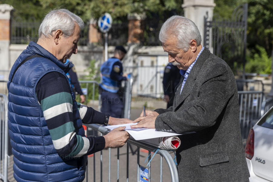 BUCURESTI - MILITARI REZERVISTI - PROTEST - 17 SEP 2024