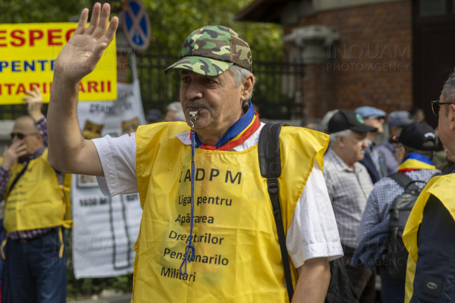 BUCURESTI - MILITARI REZERVISTI - PROTEST - 17 SEP 2024