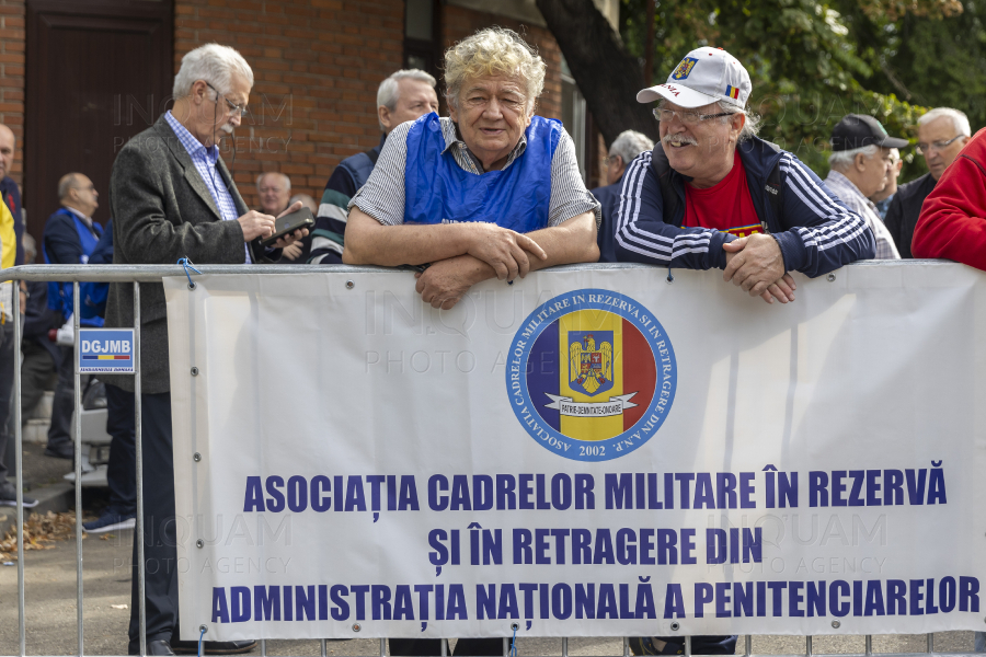 BUCURESTI - MILITARI REZERVISTI - PROTEST - 17 SEP 2024