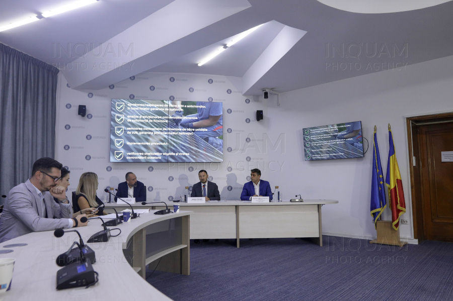 BUCURESTI - MINISTERUL MEDIULUI - CONFERINTA - 29 AUG 2024