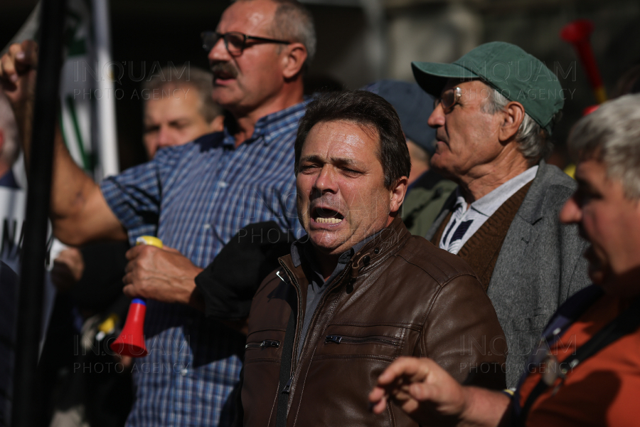 BUCURESTI - MINISTERUL MUNCII - PROTEST - 26 SEP 2024