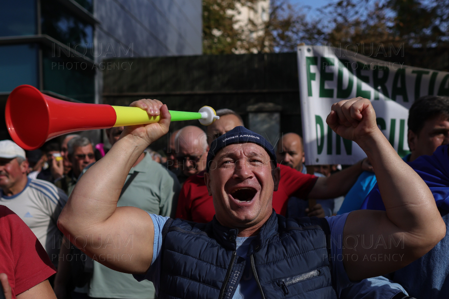 BUCURESTI - MINISTERUL MUNCII - PROTEST - 26 SEP 2024