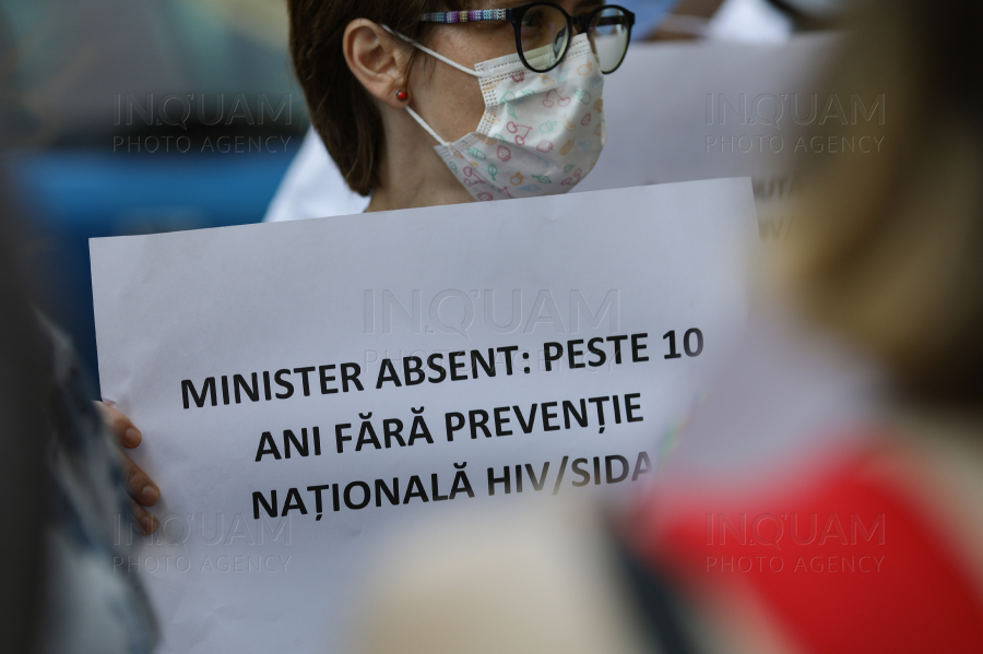 BUCURESTI - MS - PETITIE HIV/SIDA - 13 AUG 2021