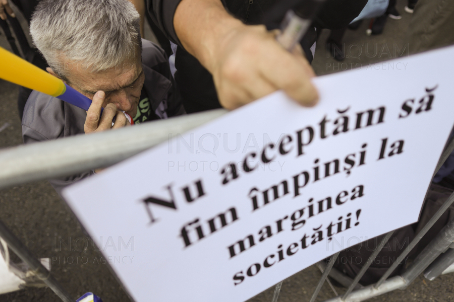 BUCURESTI - NEVAZATORI - PROTEST - 19 SEP 2024