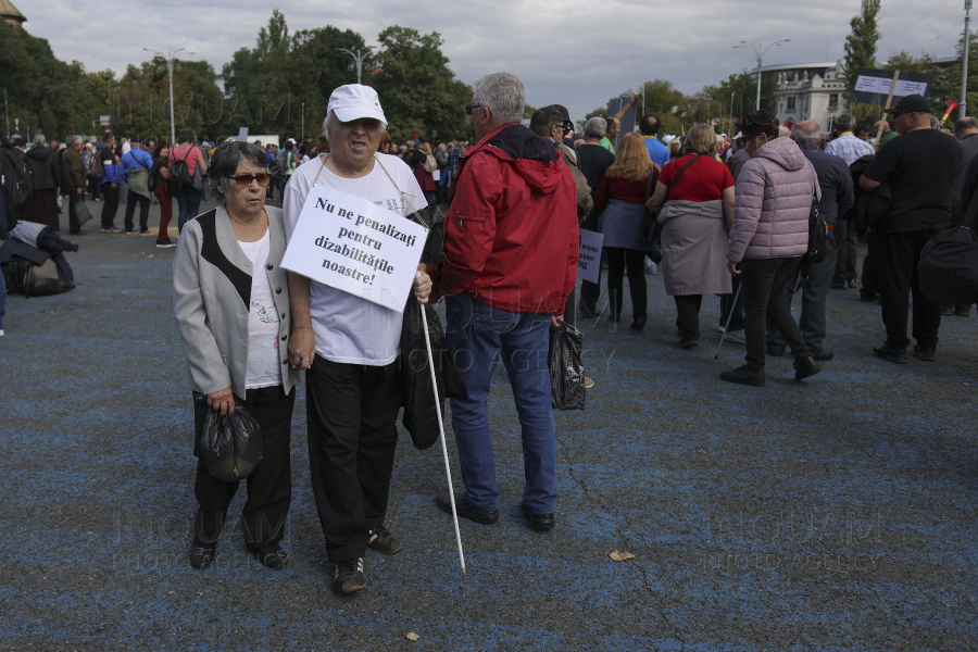 BUCURESTI - NEVAZATORI - PROTEST - 19 SEP 2024