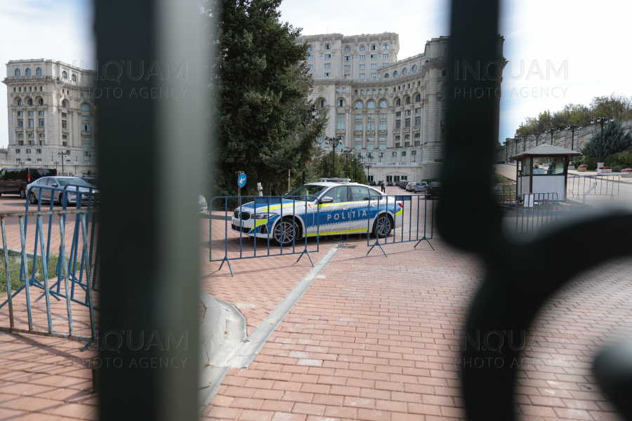 BUCURESTI - PALATUL PARLAMENTULUI - INCIDENT - 17 SEP 2024