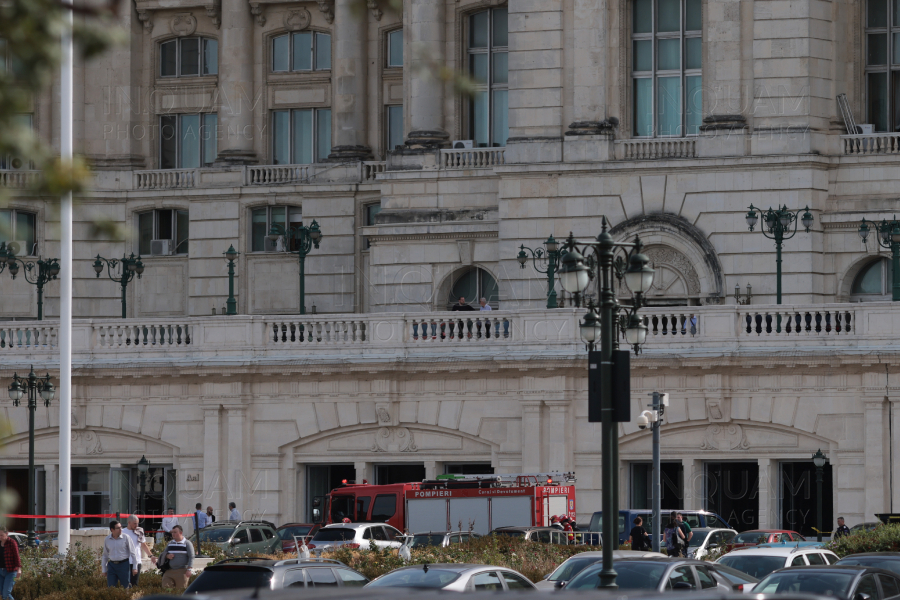 BUCURESTI - PALATUL PARLAMENTULUI - INCIDENT - 17 SEP 2024